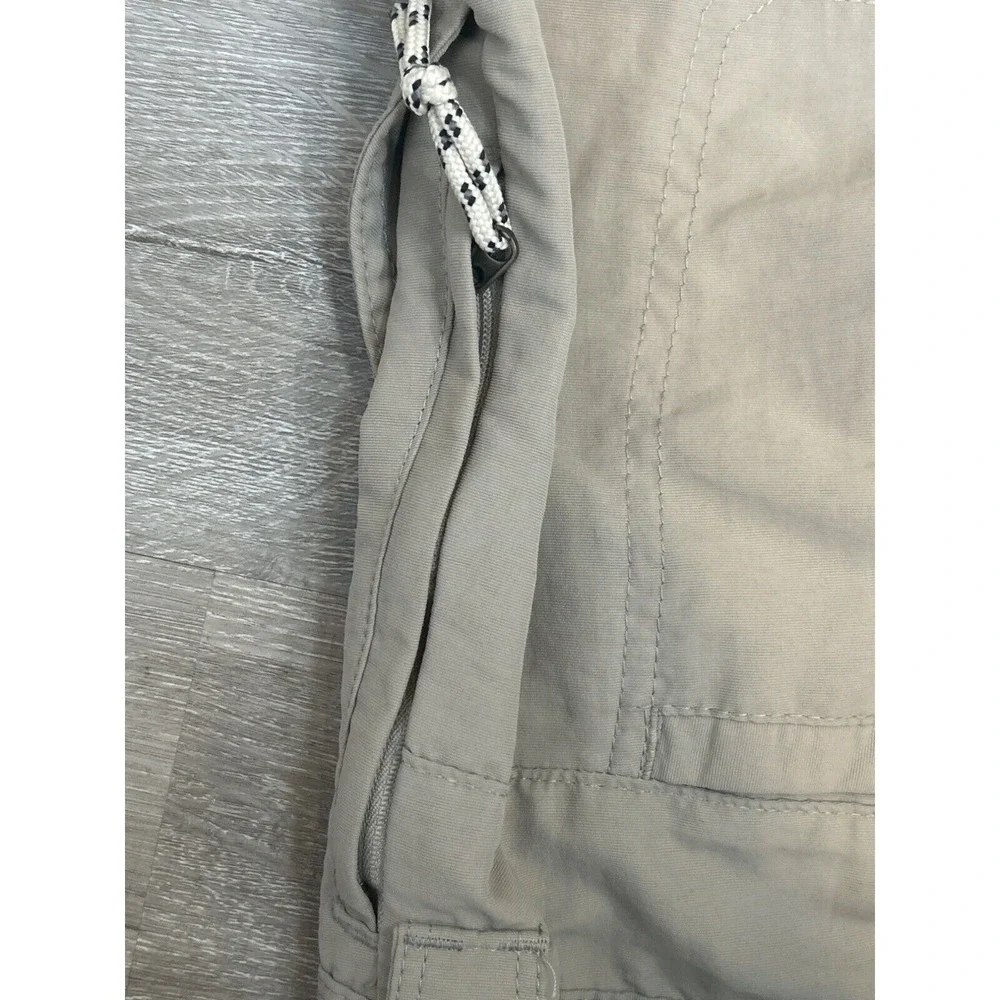 Wrangler Mens Size 40 Tan Outdoor‎ Nylon Cargo Shorts Quick Dry Hiking Utility